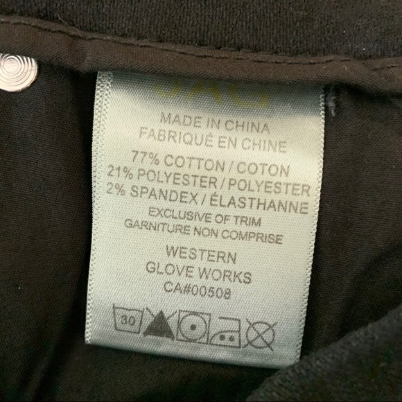 Jag Jeans Pull On Black Skinnies - Picture 6 of 7